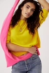 Anthropologie Alani Cashmere Mock Neck Sweater In Yellow