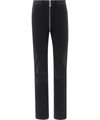 Givenchy Slim Cut Zip-detail Jeans In Black  