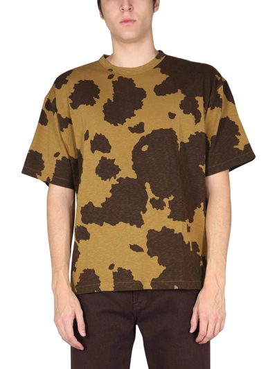 Ymc You Must Create Triple T Cotton T-shirt In Animalier
