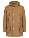 Woolrich Arctic Hooded Parka In Brown