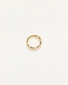 Piercing Diamond Dot Clicker In Gold