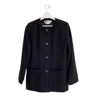 Pre-owned Givenchy Wool Blazer In Black