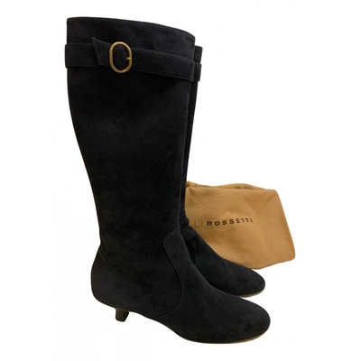Pre-owned Fratelli Rossetti Boots In Black