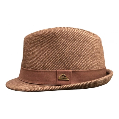 Pre-owned Quicksilver Wool Hat In Brown