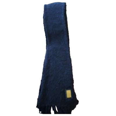 Pre-owned Dolce & Gabbana Wool Scarf In Black