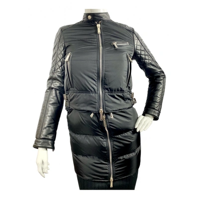 Pre-owned Dsquared2 Puffer In Black