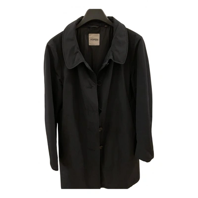 Pre-owned Aspesi Coat In Black