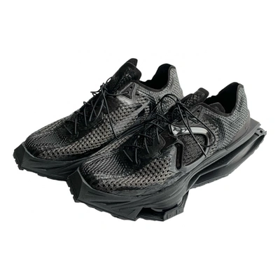 Pre-owned Nike Low Trainers In Black
