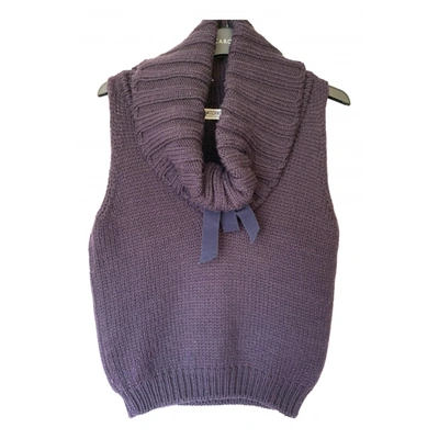 Pre-owned Moschino Cheap And Chic Wool Knitwear In Purple
