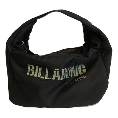 Pre-owned Billabong Handbag In Black