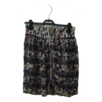 Pre-owned Isabel Marant Silk Skirt In Multicolour