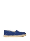 Burberry Monogram Motif Espadrilles In Blue