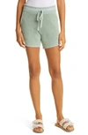 Rag & Bone Demi Organic Cotton Knit Shorts In Sage