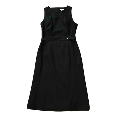 Pre-owned Paule Ka Wool Mini Dress In Black