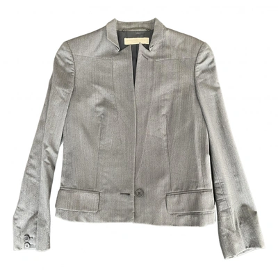 Pre-owned Stella Mccartney Wool Blazer In Grey