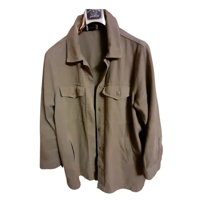 Pre-owned Dixie Top In Khaki