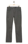 Ag Everett Slim Straight Jeans In Micro Geo Carbon