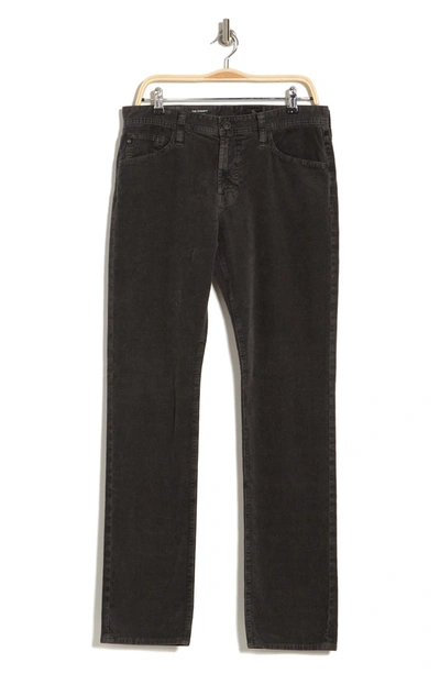 Ag Everett Slim Straight Jeans In Sulfur Night Sh