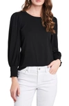 1.STATE PUFFED SLEEVE KNIT TOP
