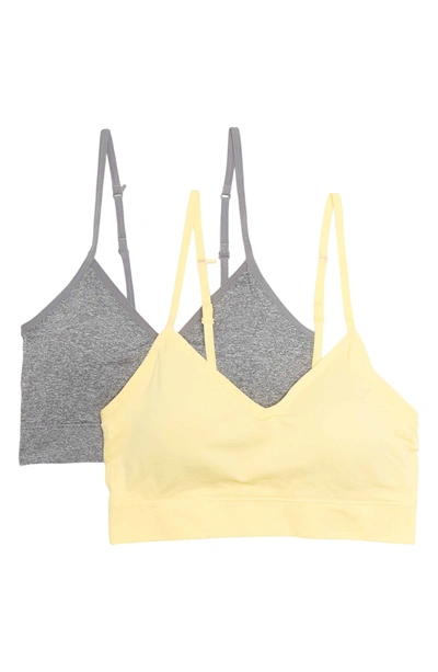Abound Taylor Bralette In Yellow Banana Multi