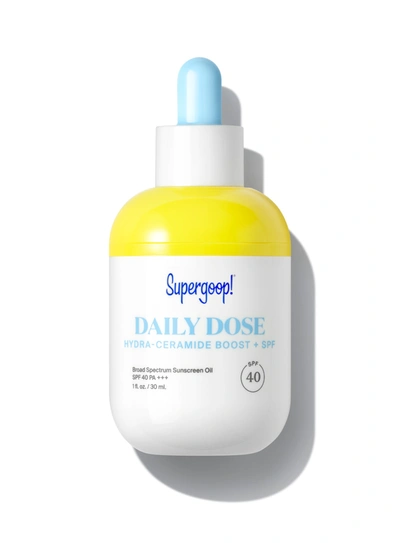 Supergoop ! Daily Dose Hydra-ceramide Boost + Spf 40 Face Oil 1 oz/ 30 ml