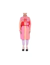 Stella Mccartney Maia Colorblock Utility Parka Jacket In Pink