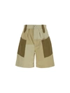 Isabel Marant Étoile Marant Étoile Woman Shorts & Bermuda Shorts Sand Size 4 Cotton In Beige