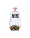 Mcq By Alexander Mcqueen Mcq Alexander Mcqueen Albion Hooded Sweatshirt In Powder Blue