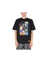 Heron Preston Graphic Print Patchwork T-shirt In Black