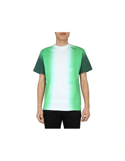 Ambush Tie Dye Paneled T-shirt Green In 5