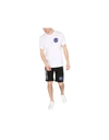 Alpha Industries Nasa Print Short-sleeve T-shirt In White