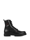 Moncler Black Boots For Kids With Logo In Black
