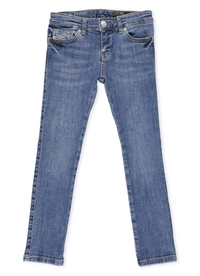 Diesel Kids' Slim Fit Jeans In Denim