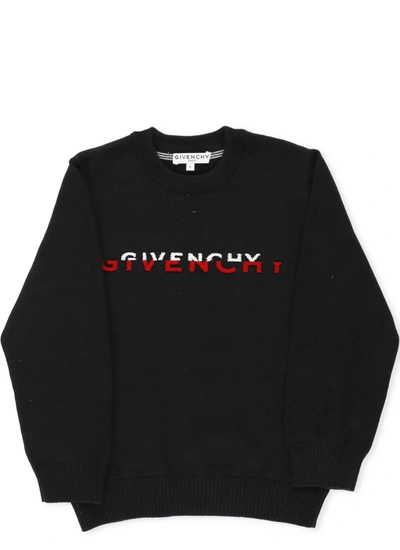 Givenchy Kids' Logo Sweatshirt In Black
