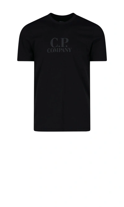 C.p. Company Jersey T-shirt In Black