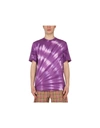 Msgm Crew Neck T-shirt In Lilac
