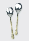 Michael Wainwright Panthera Gold 2-piece Salad Server Set