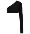 Rick Owens Black Porterville Ziggy Long Sleeve T-shirt In Black