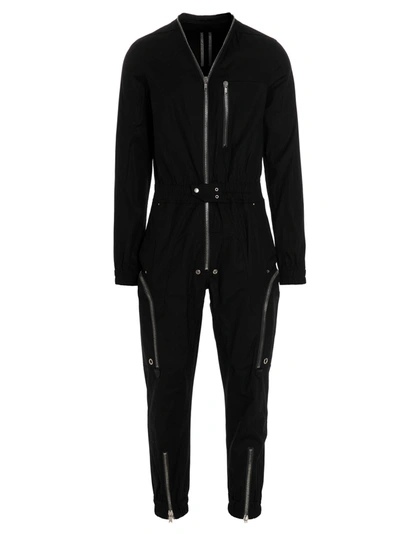 Rick Owens Black Bauhaus Larry Flightsuit | ModeSens