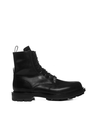 Alexander Mcqueen Boots In Black