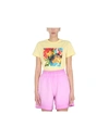 Opening Ceremony Graphic-print Cotton T-shirt In Yellow