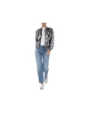 Golden Goose Zip-up Sequinned Jacket In Silver