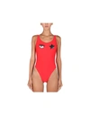 Chiara Ferragni One-piece Swimsuits In Red