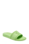 Versace Palazzo Medusa Slide Sandal In Green