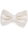 Dolce & Gabbana Silk Bow Tie In White