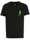 Amir Slama Banana-print Crewneck T-shirt In Black