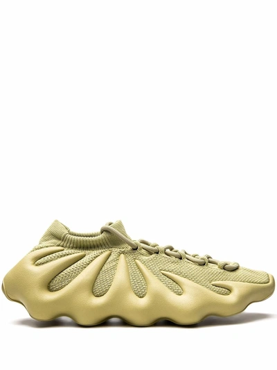 Adidas Originals Yeezy 450 "sulfur" Sneakers In Green