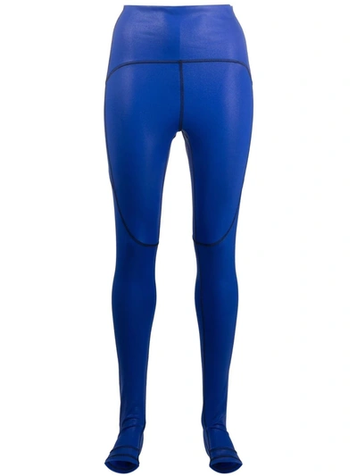 Adidas By Stella Mccartney Truepurpose Water-repellent Leggings In Blue