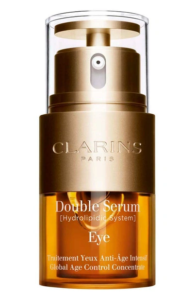CLARINS DOUBLE SERUM EYE FIRMING & HYDRATING ANTI-AGING CONCENTRATE, 0.68 OZ
