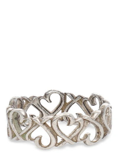 Pre-owned Tiffany & Co Woman Tiffany Lovinghearts In Silver